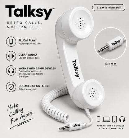 Talksy™ Retro Handset